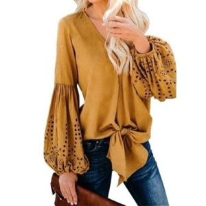 Balloon Sleeve blouse